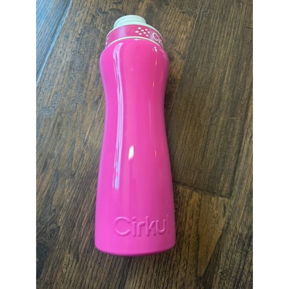 Cirkul 22oz Pink Stainless Steel Water Bottle